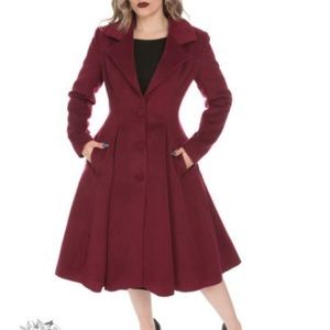 Red Vintage-style Coat